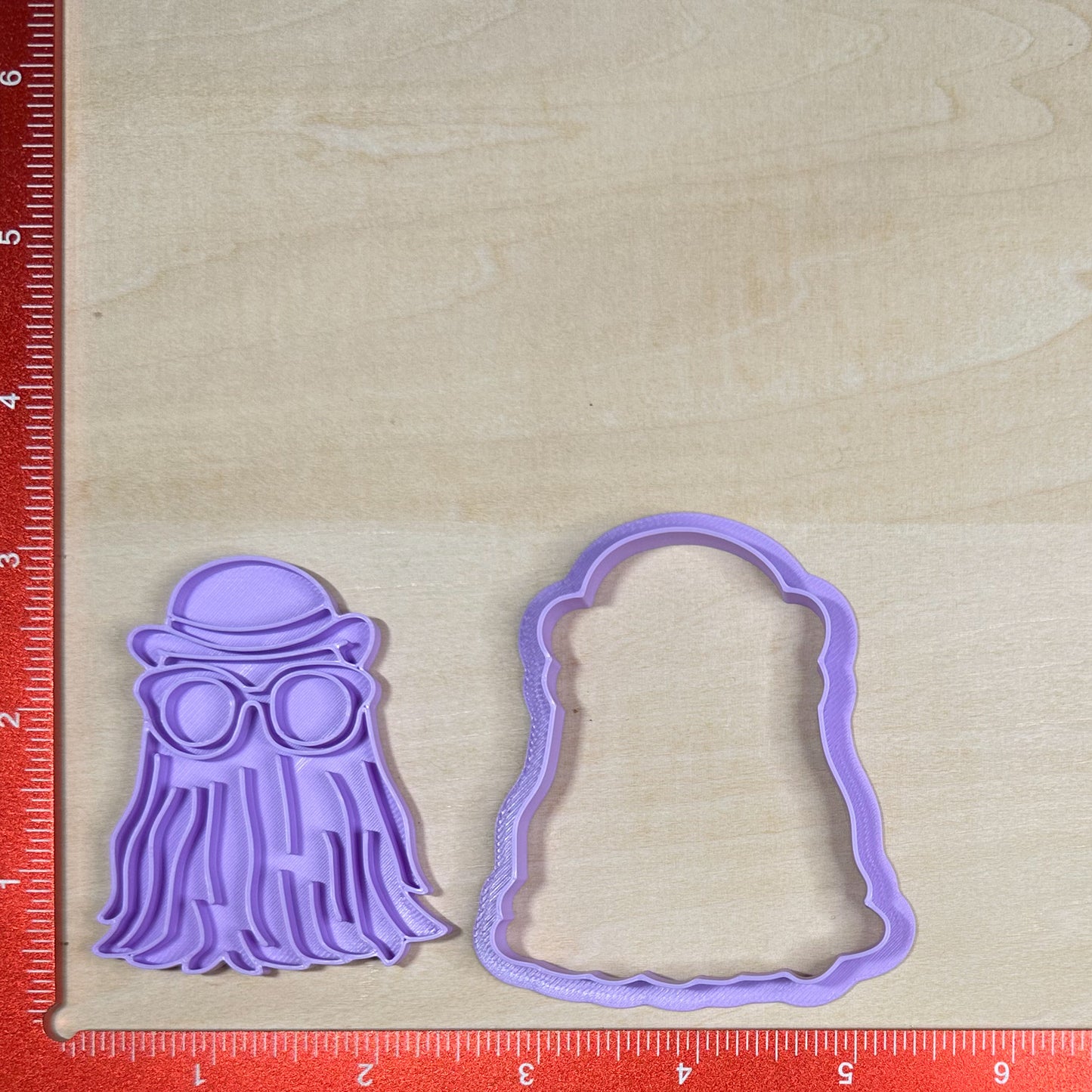 Wednesday - Custom 3D Printed Cookie Cutter + Stamp Combo