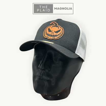 Evil Pumpkin, Custom Design | Atlantis 5-panel Sustainable Performance Trucker
