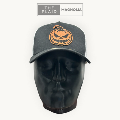 Evil Pumpkin, Custom Design | Atlantis 5-panel Sustainable Performance Trucker