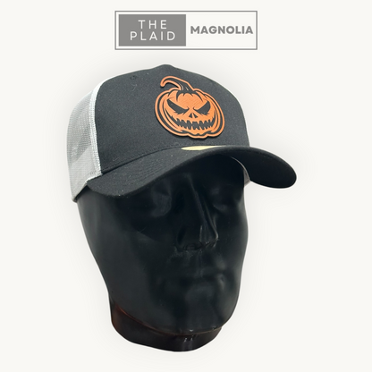 Evil Pumpkin, Custom Design | Atlantis 5-panel Sustainable Performance Trucker