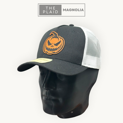 Evil Pumpkin, Custom Design | Atlantis 5-panel Sustainable Performance Trucker