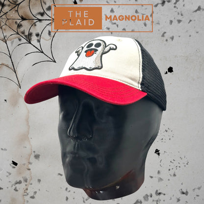 Ghost Emoji |Richardson 111 Retro Garment Washed Trucker Hat