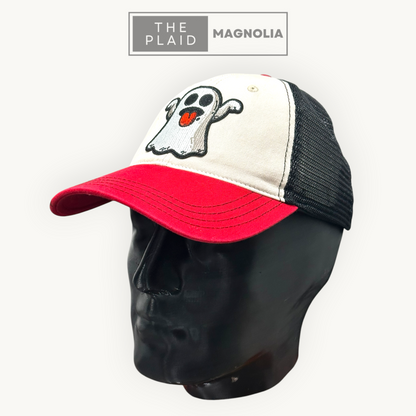 Ghost Emoji |Richardson 111 Retro Garment Washed Trucker Hat