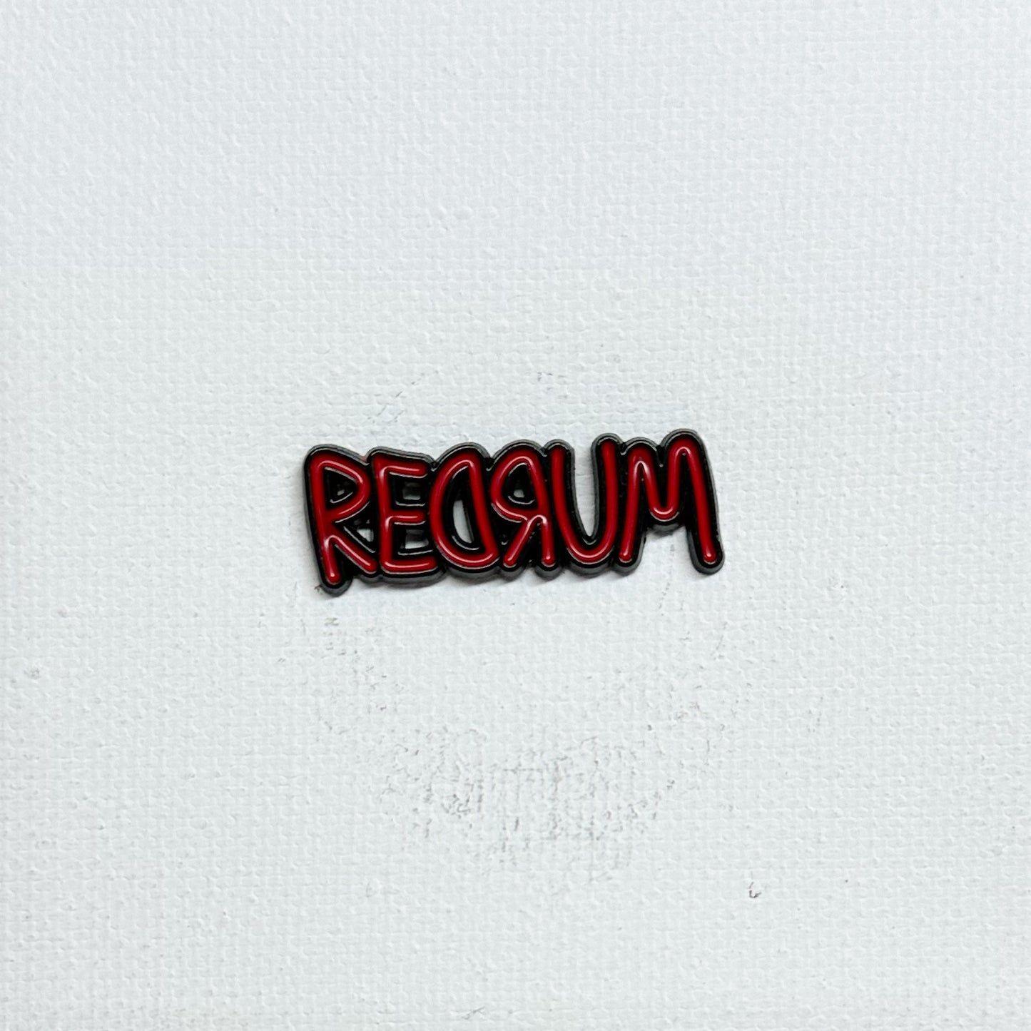 Redrum Enamel Pin