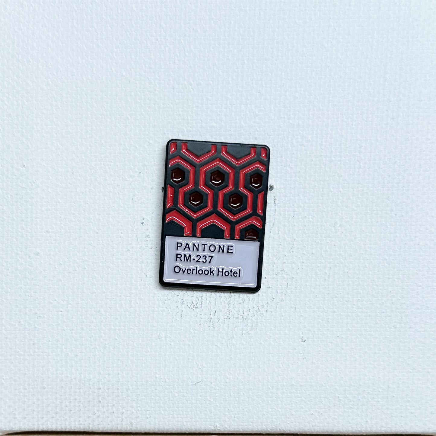 Overlook Hotel, Pantone Swatch Enamel Pin