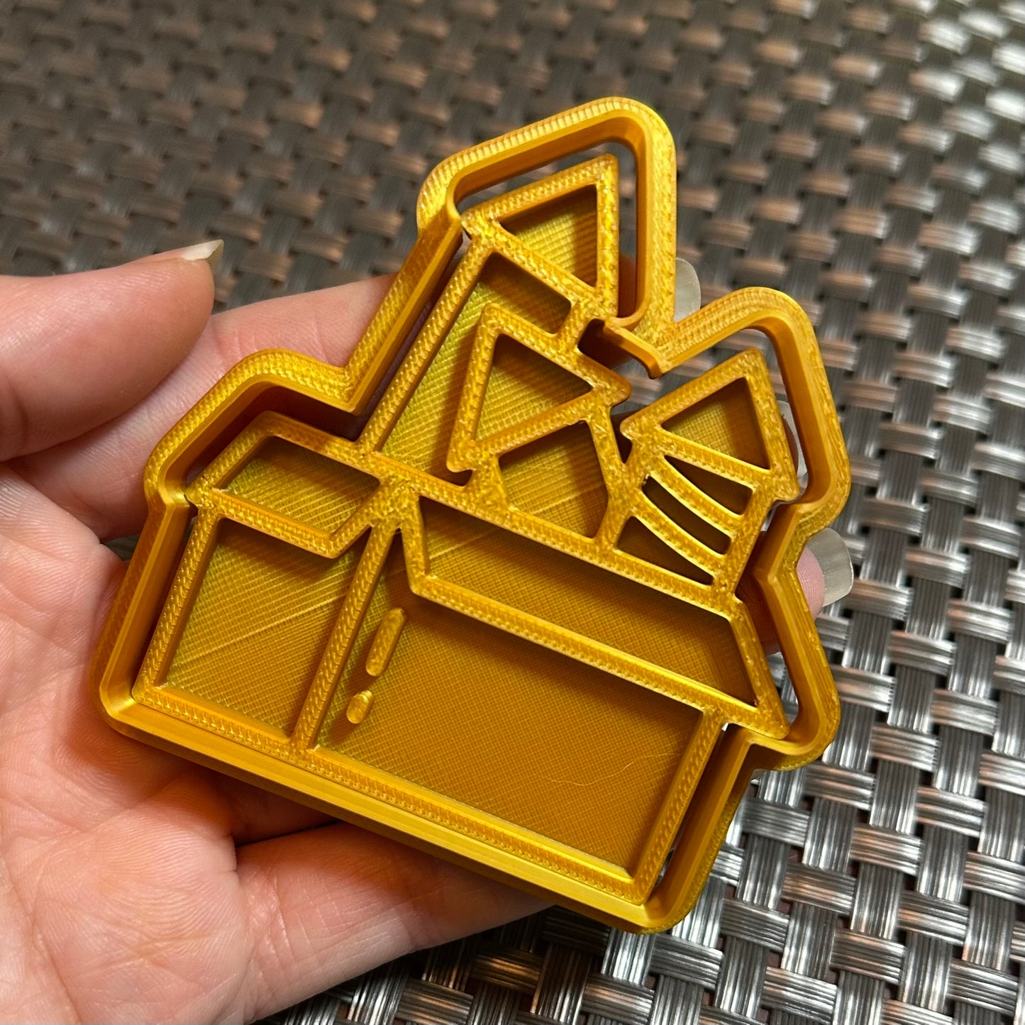 Box of Fireworks - Custom 3D Printed Cookie Cutter + Stamp Combo