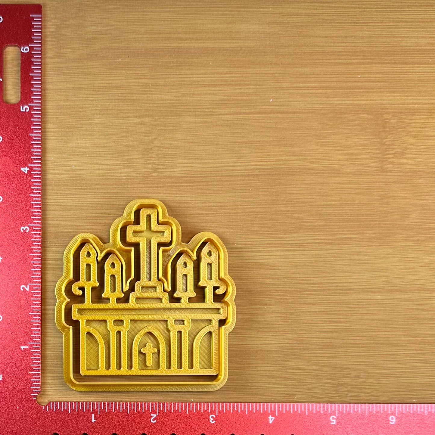 Altar - Custom 3D Printed Cookie Cutter + Stamp Combo
