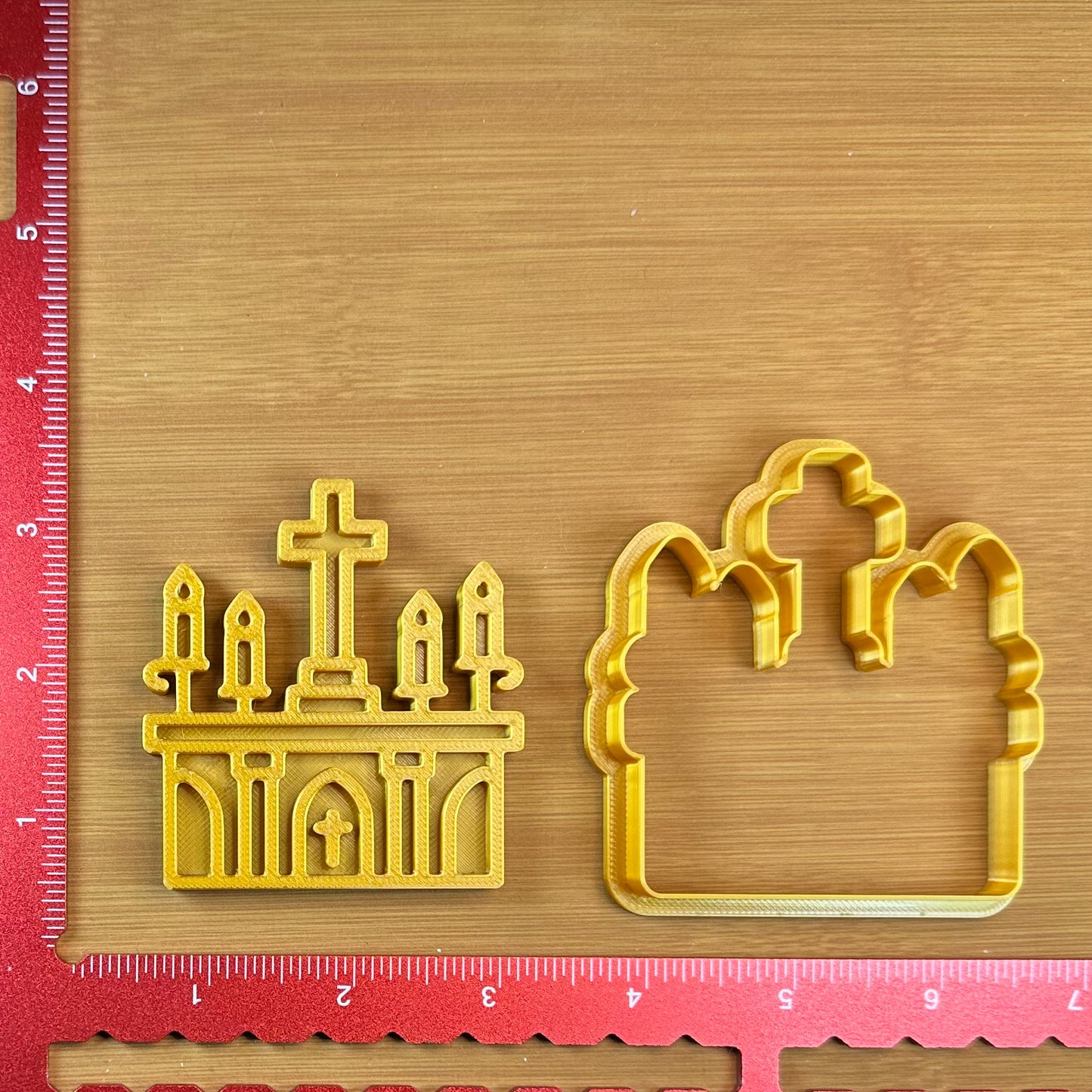 Altar - Custom 3D Printed Cookie Cutter + Stamp Combo