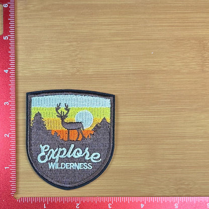 Explore the Wilderness - Embroidered Patch