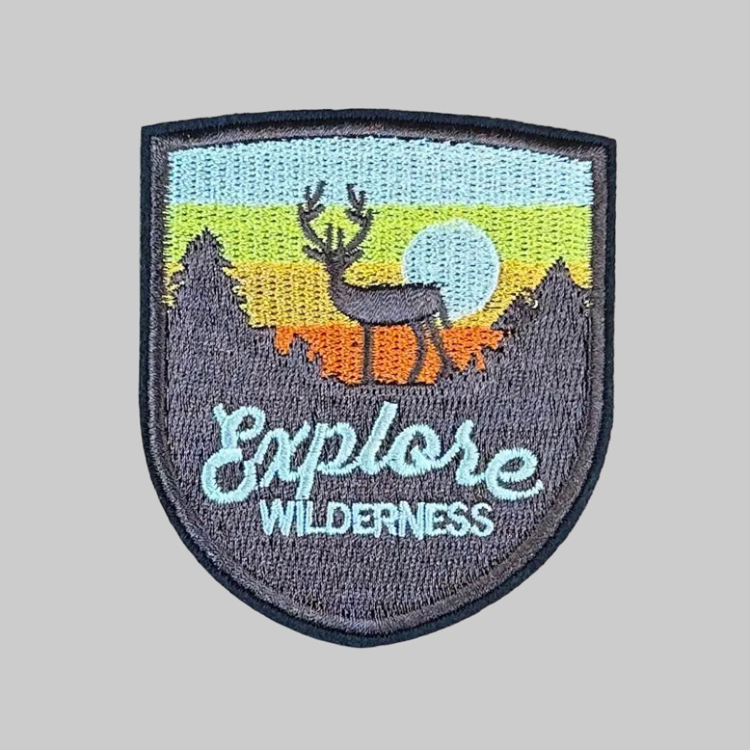 Explore the Wilderness - Embroidered Patch