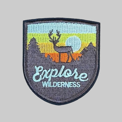 Explore the Wilderness - Embroidered Patch