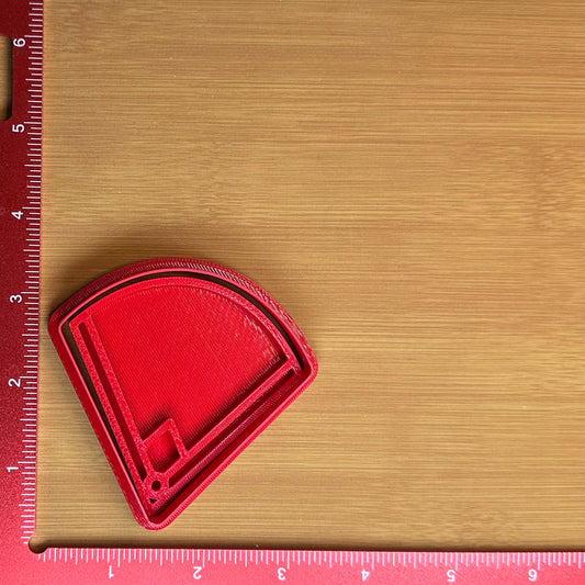 Baseball Diamond - Custom 3D Printed Cookie Cutter + Stamp Combo