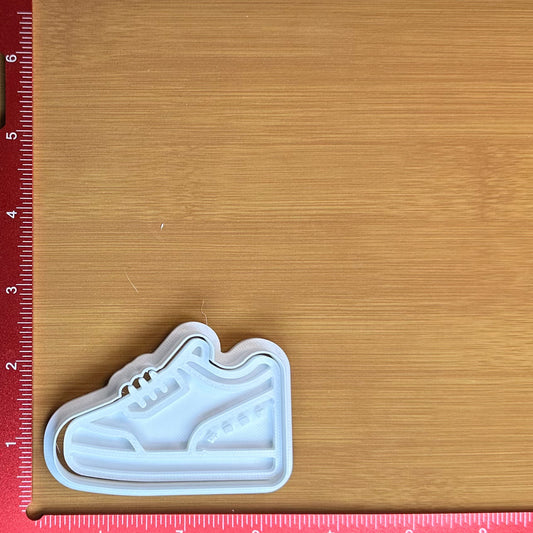 Sneaker - Custom 3D Printed Cookie Cutter + Stamp Combo