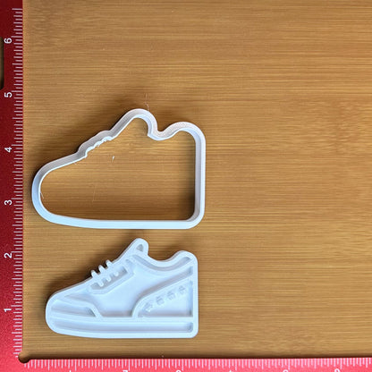 Sneaker - Custom 3D Printed Cookie Cutter + Stamp Combo