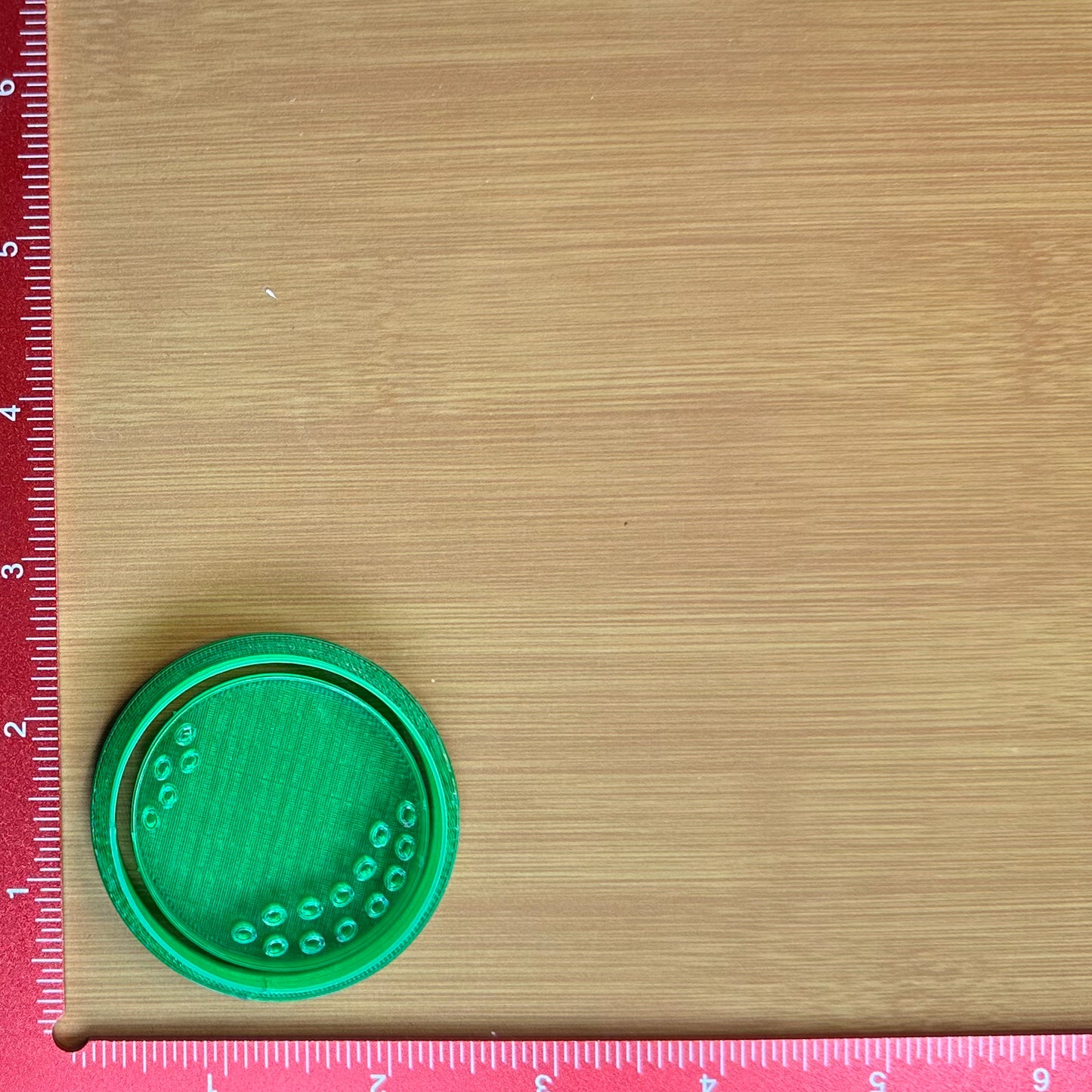 Golf Ball - Custom 3D Printed Cookie Cutter + Stamp Combo