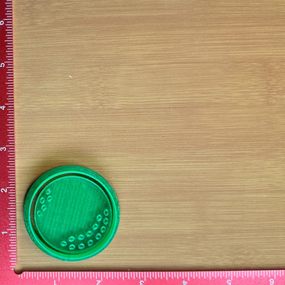 Golf Ball - Custom 3D Printed Cookie Cutter + Stamp Combo
