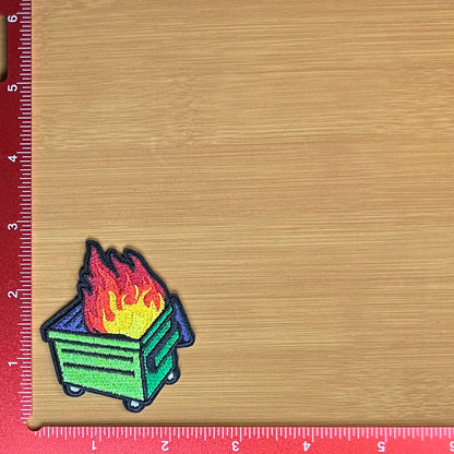 Dumpster Fire - Embroidered Patch