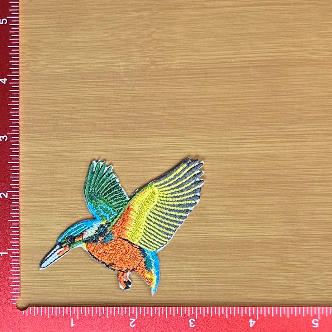 Colorful Bird - Embroidered Patch