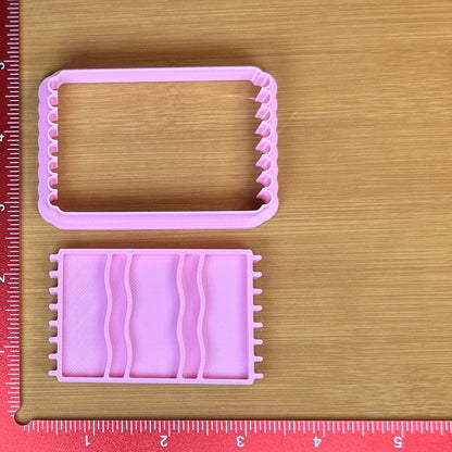 Beach Towel - Custom 3D Printed Cookie Cutter + Stamp Combo