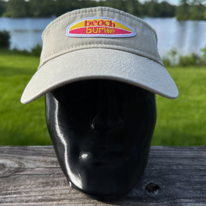 Beach Bum | Tan Sportsman Trucker Visor