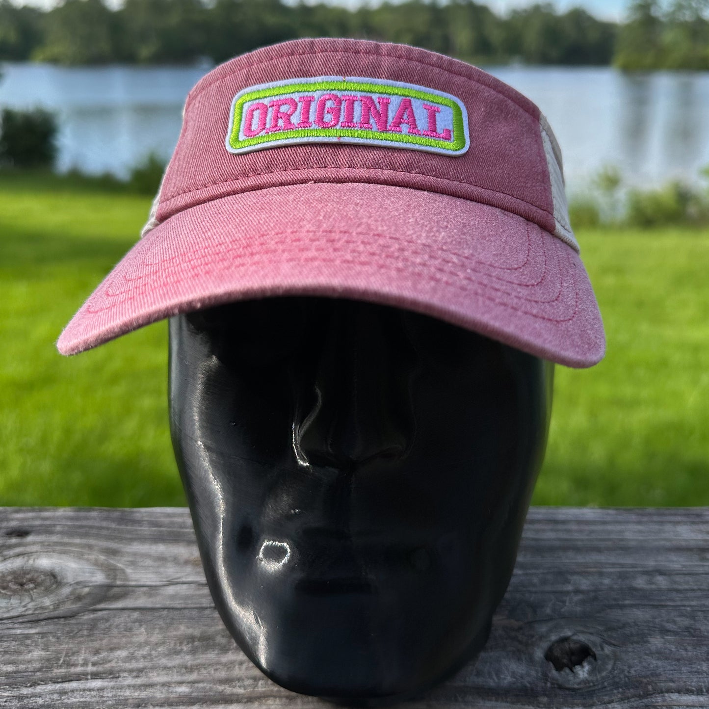 Original | Garment Dyed Pink | Sportsman Trucker Visor