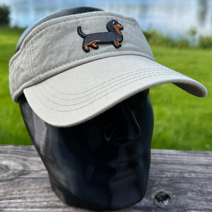 Dachshund | Tan Sportsman Visor