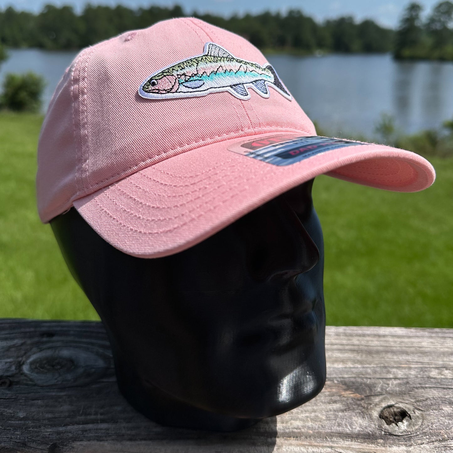 Rainbow Trout | Pink Otto Dad Hat