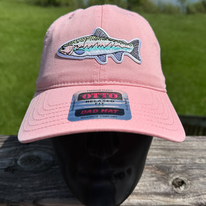 Rainbow Trout | Pink Otto Dad Hat