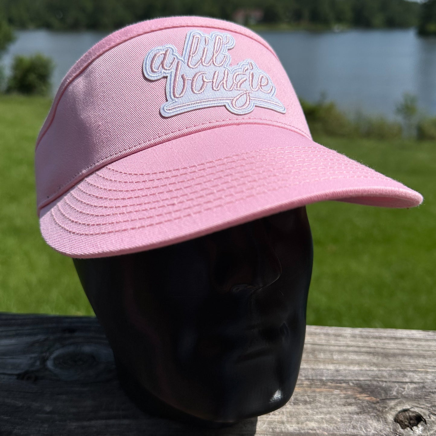 A Lil Bougie | Pink Decky High Crown Visor