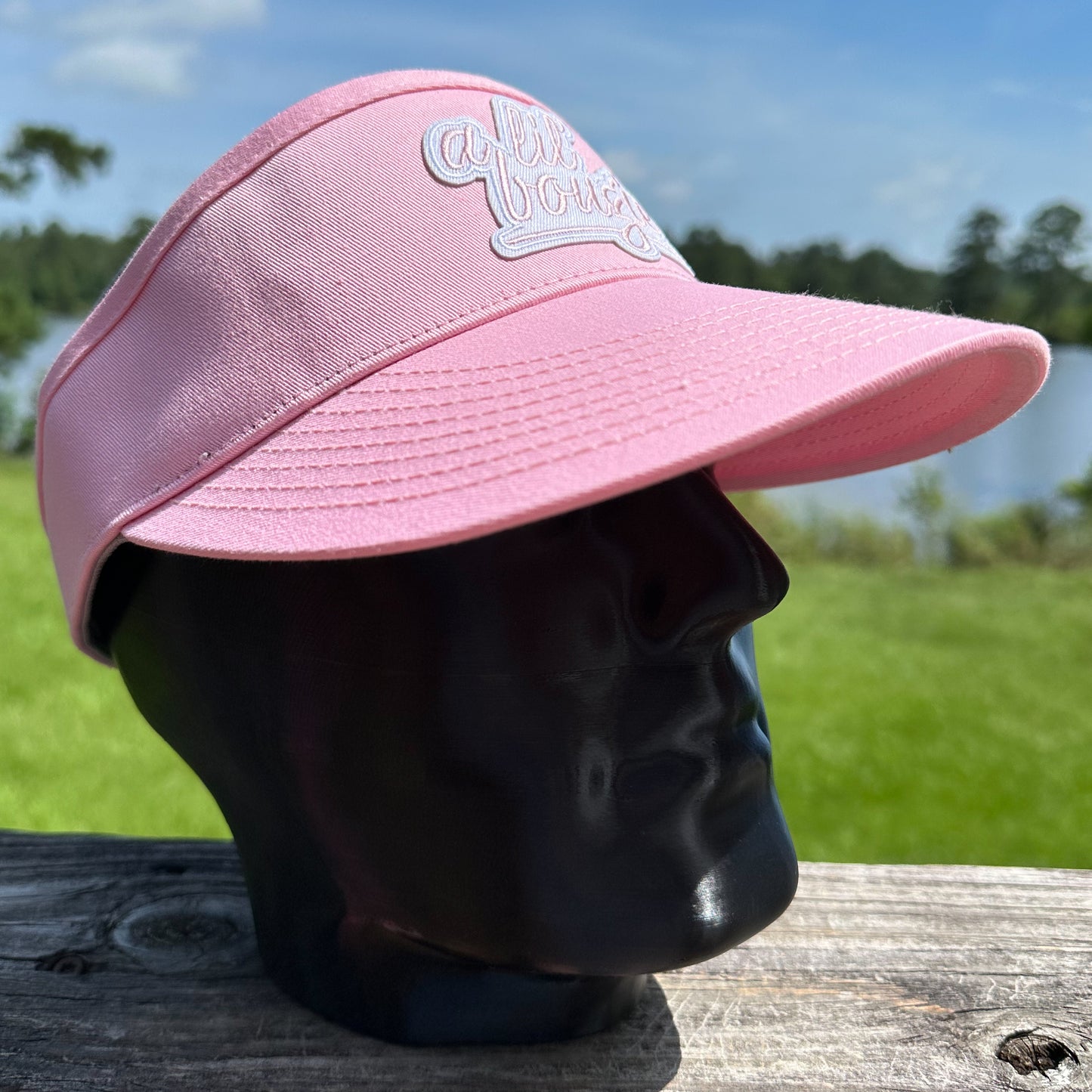 A Lil Bougie | Pink Decky High Crown Visor