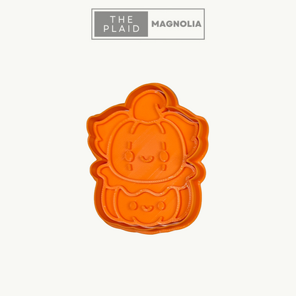 Pennywise Pumpkin - Custom 3D Printed Cookie Cutter + Stamp Combo