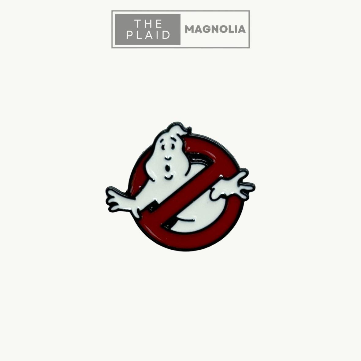 No Ghosts Enamel Pin