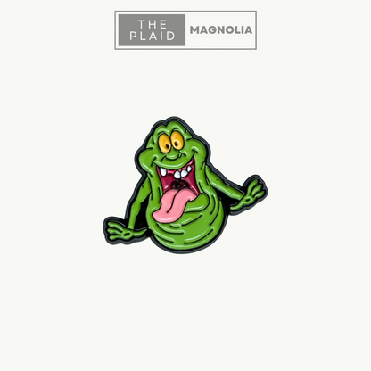 Slimer Enamel Pin