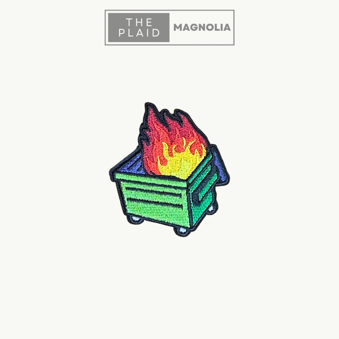 Dumpster Fire - Embroidered Patch