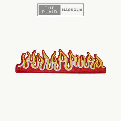 Flames - Embroidered Patch