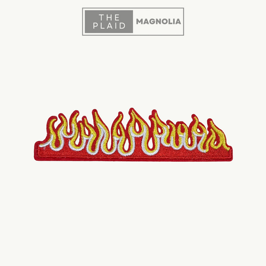 Flames - Embroidered Patch