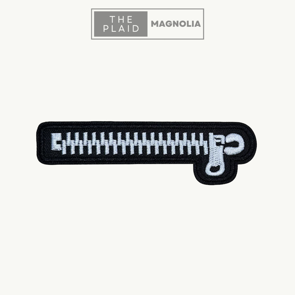 Zipper - Embroidered Patch