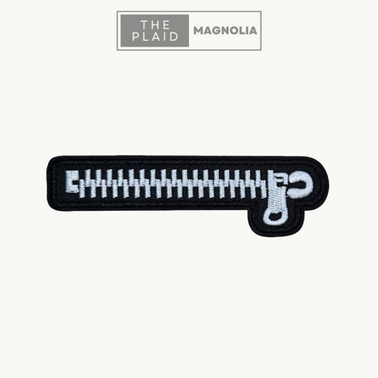 Zipper - Embroidered Patch