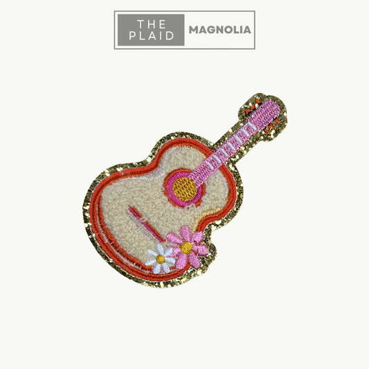 Guitar - Chenille Patch