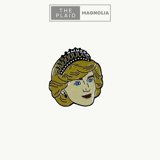 Princess Diana Enamel Pin