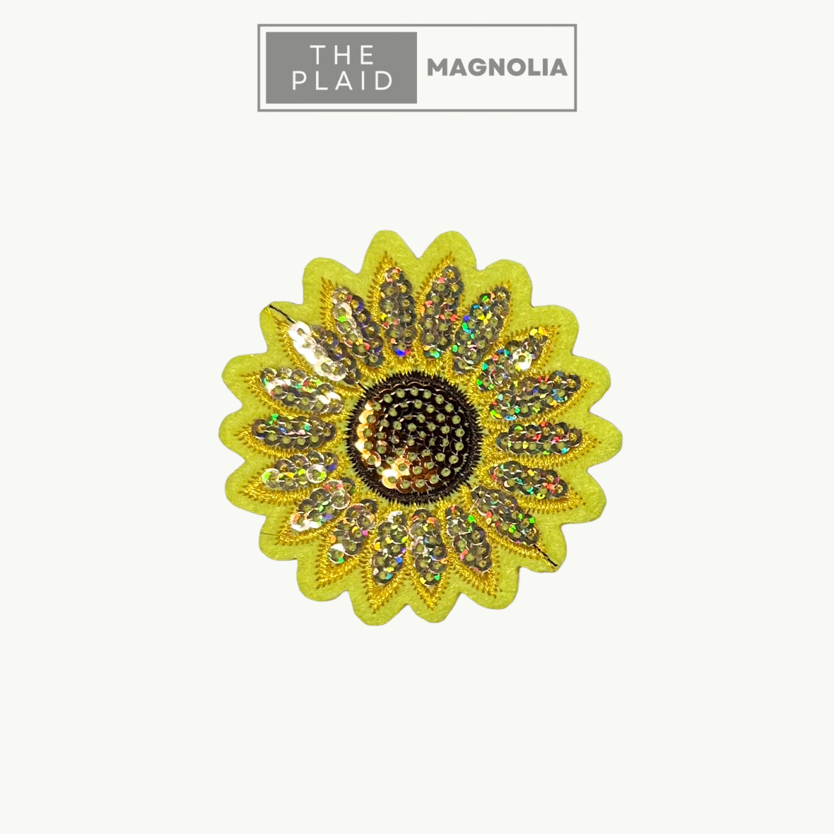 Sunflower - Sequin Patch