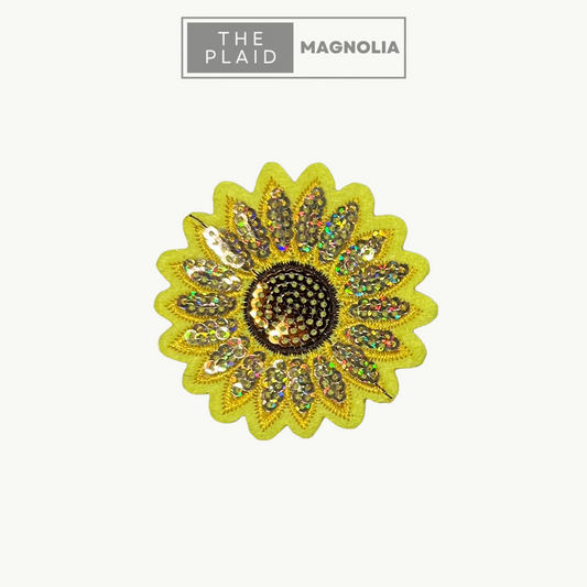 Sunflower - Sequin Patch