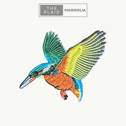 Colorful Bird - Embroidered Patch