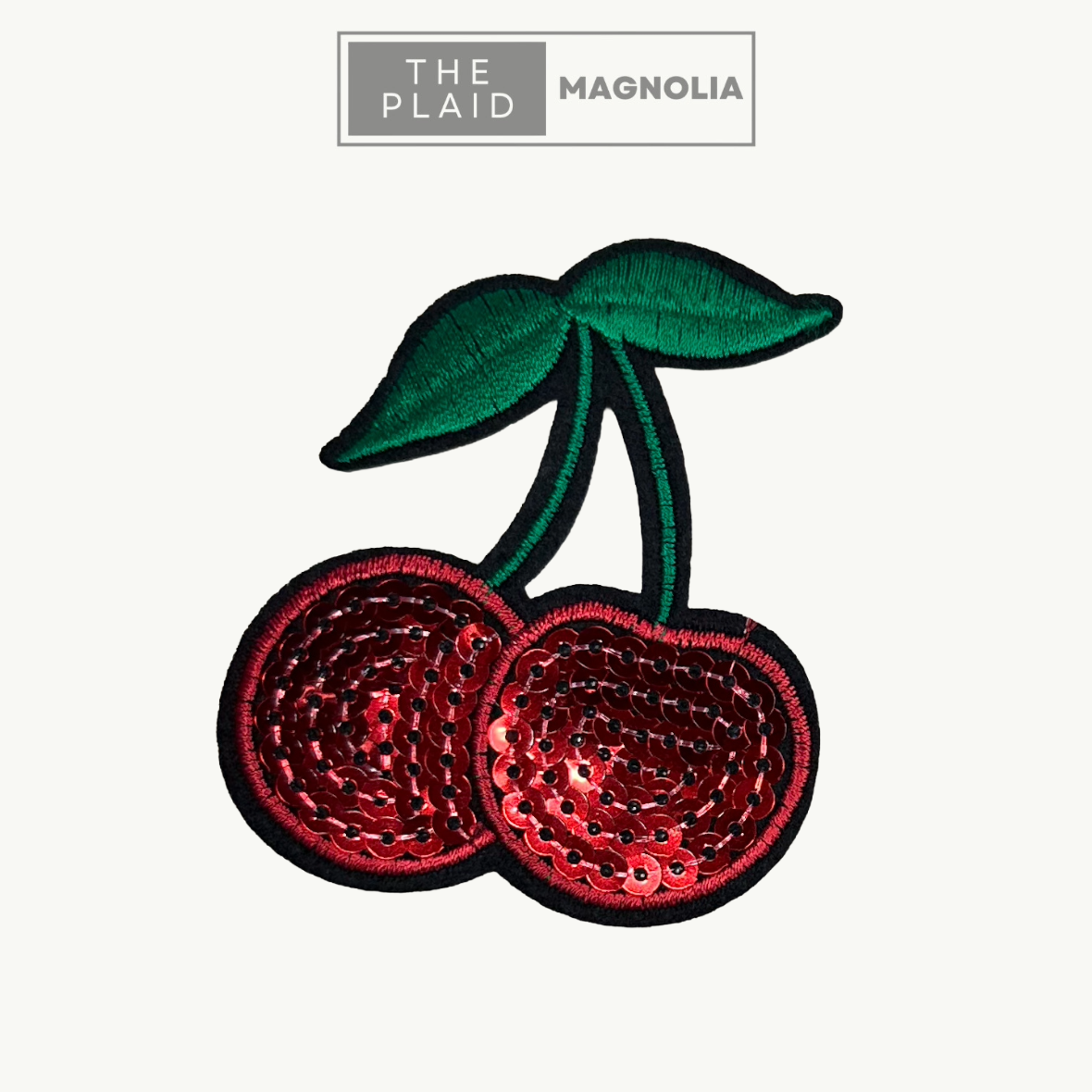 Cherries - Sequin Patch