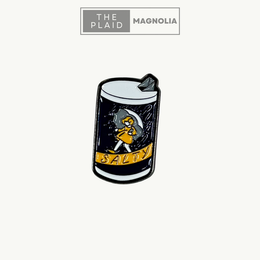 Salty Enamel Pin
