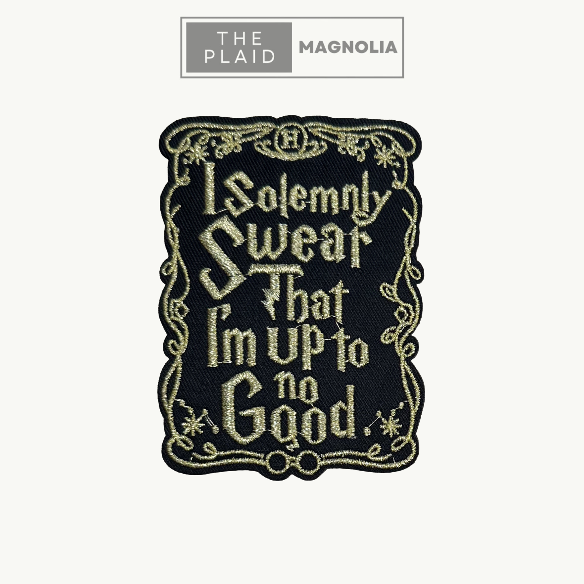Up to No Good - Embroidered Patch