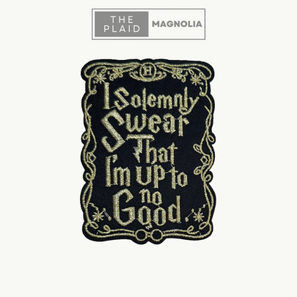 Up to No Good - Embroidered Patch