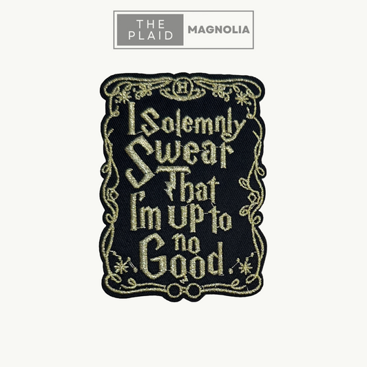 Up to No Good - Embroidered Patch